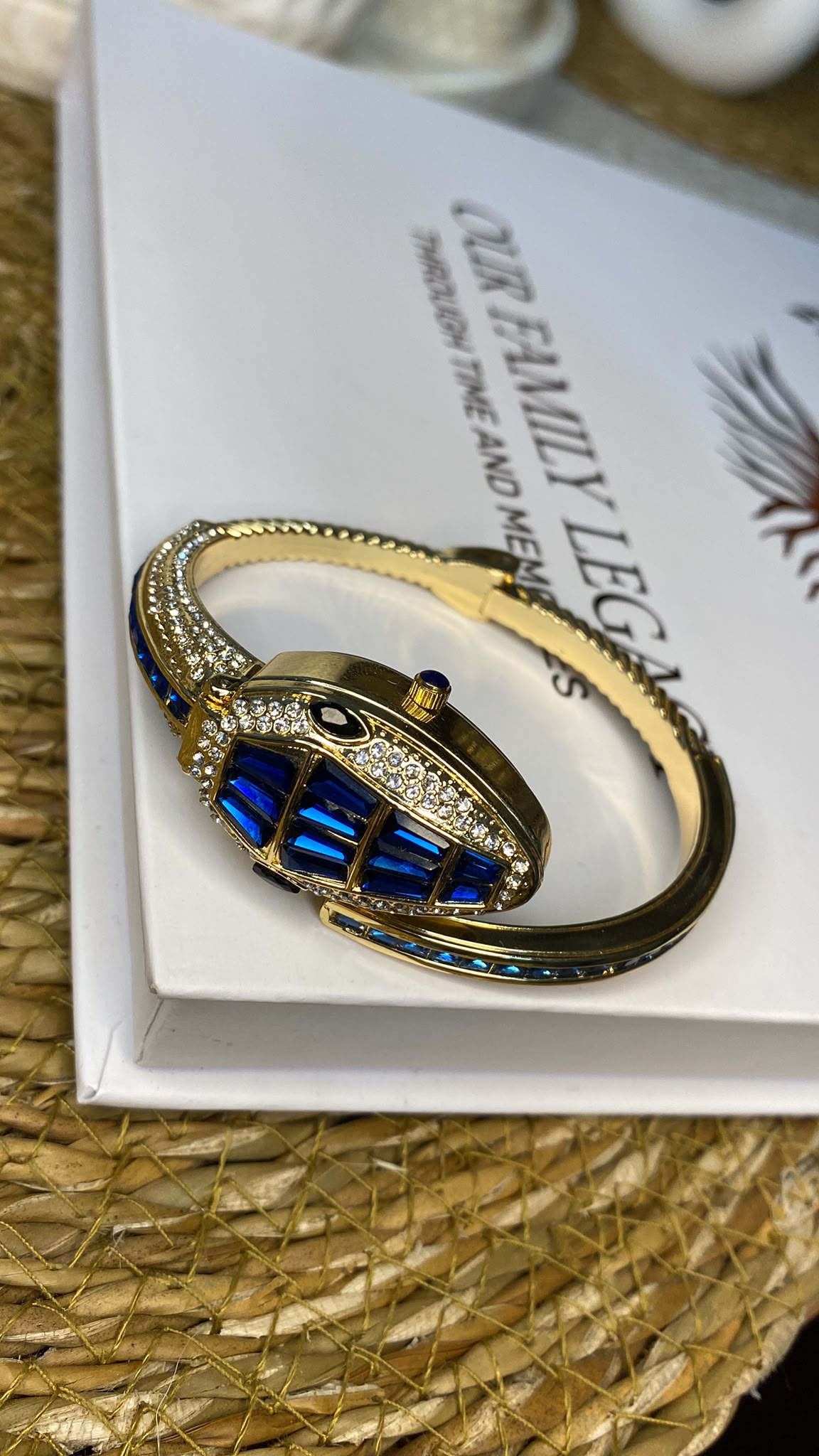 Bvlgari Model Yılan Taşlı Kadın Saat